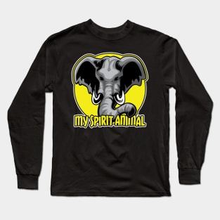 Elephants are my Spirit Animal Long Sleeve T-Shirt